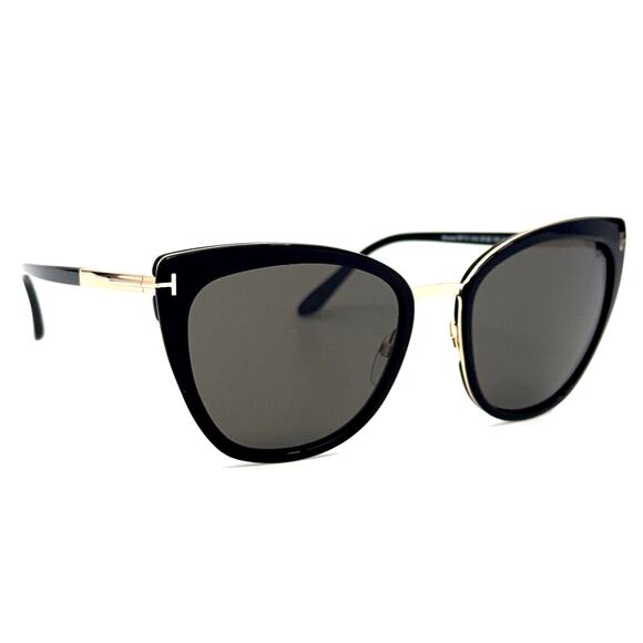 NEW!!! TOM FORD Simona Sunglasses TF717 01A Authentic - Picture 1 of 14